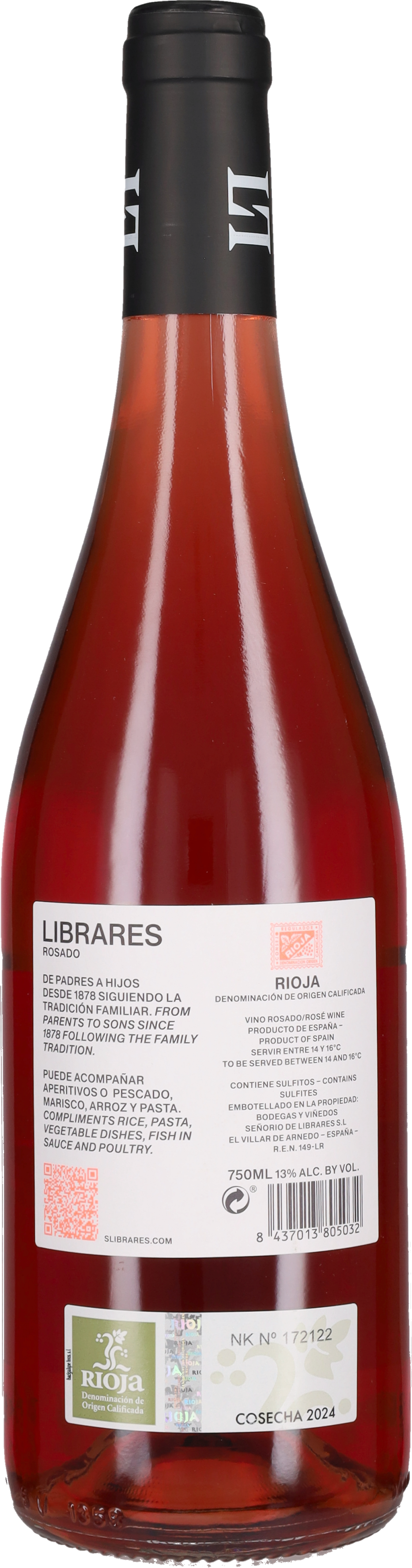 Señorio De Librares Rosado 2024