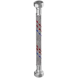 Flamco, Duschschlauch, Silikon-Panzerschlauch 3/4x3/4 IG/IG, 18x700mm, ED-geflecht