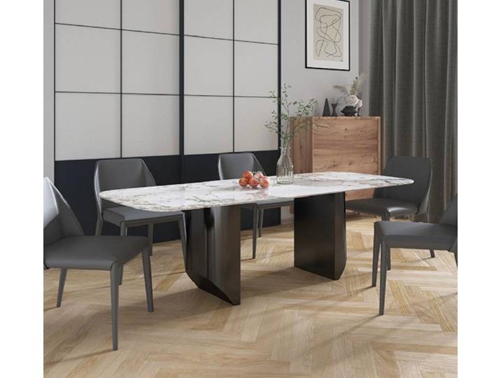 Xlmoebel Esstisch Luxus Metalltisch mit exklusivem Design für stilvolles Wohnen (Esstisch, 1-St., Esstisch), Hergestellt in Europa