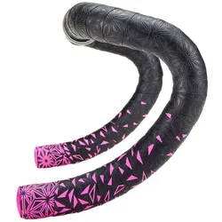 SUPACAZ Lenkerband Super Sticky Kush Star Fade | schwarz/neon pink