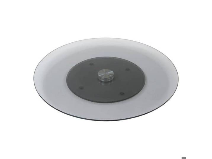Plateau mobile tournant D70cm en verre trempé