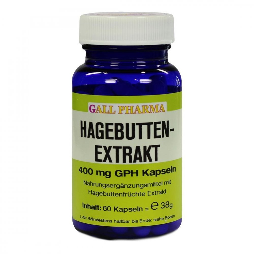 Hecht-Pharma GmbH Hagebuttenextrakt 400 mg Gph Kapseln 00897390