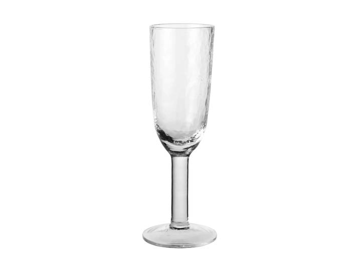 Broste Copenhagen Verre à champagne Hammered 20 cl Clair