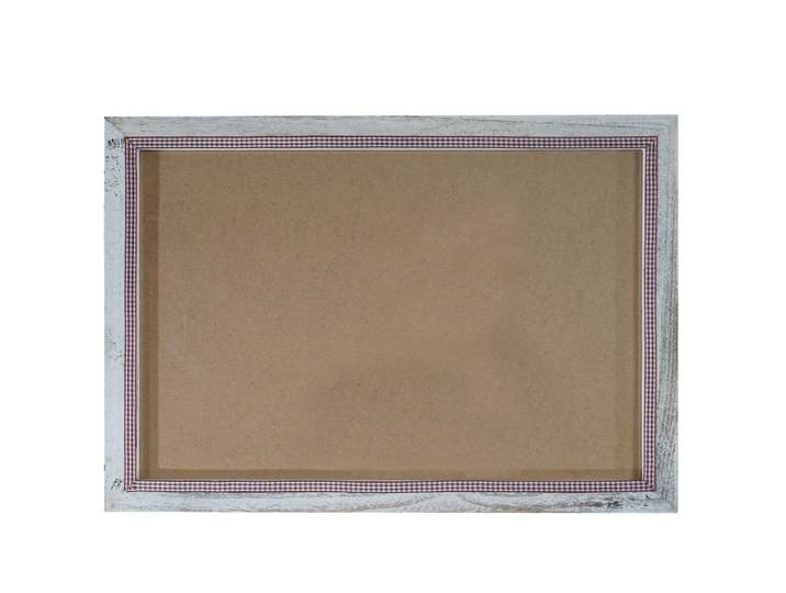 Jamb Bilderrahmen Shabby-Look rechteckig Kiefer Weiß Dekor, Holz, 51x36 cm, Bilder & Rahmen, Bilderrahmen, Bilderrahmen Holz