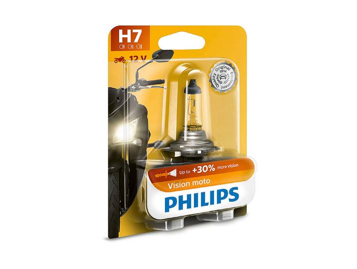 Philips Vision Moto Halogenlampe H7 55 W