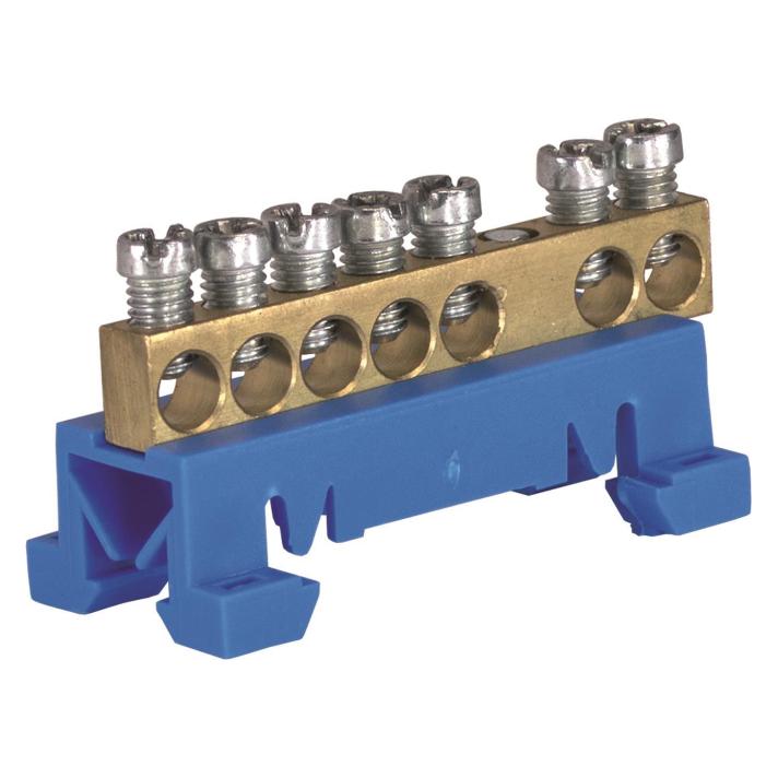 FTG Friedrich Göhringer Nullleiterklemme 7x10qmm 870N/7 blau ABB SZ-N6/3 AEG LK/N7 (870N-7)