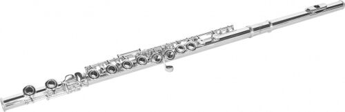 Dimavery QP-10 C Flute, silver-plated TILBUD NU forgyldt fløjte sølv