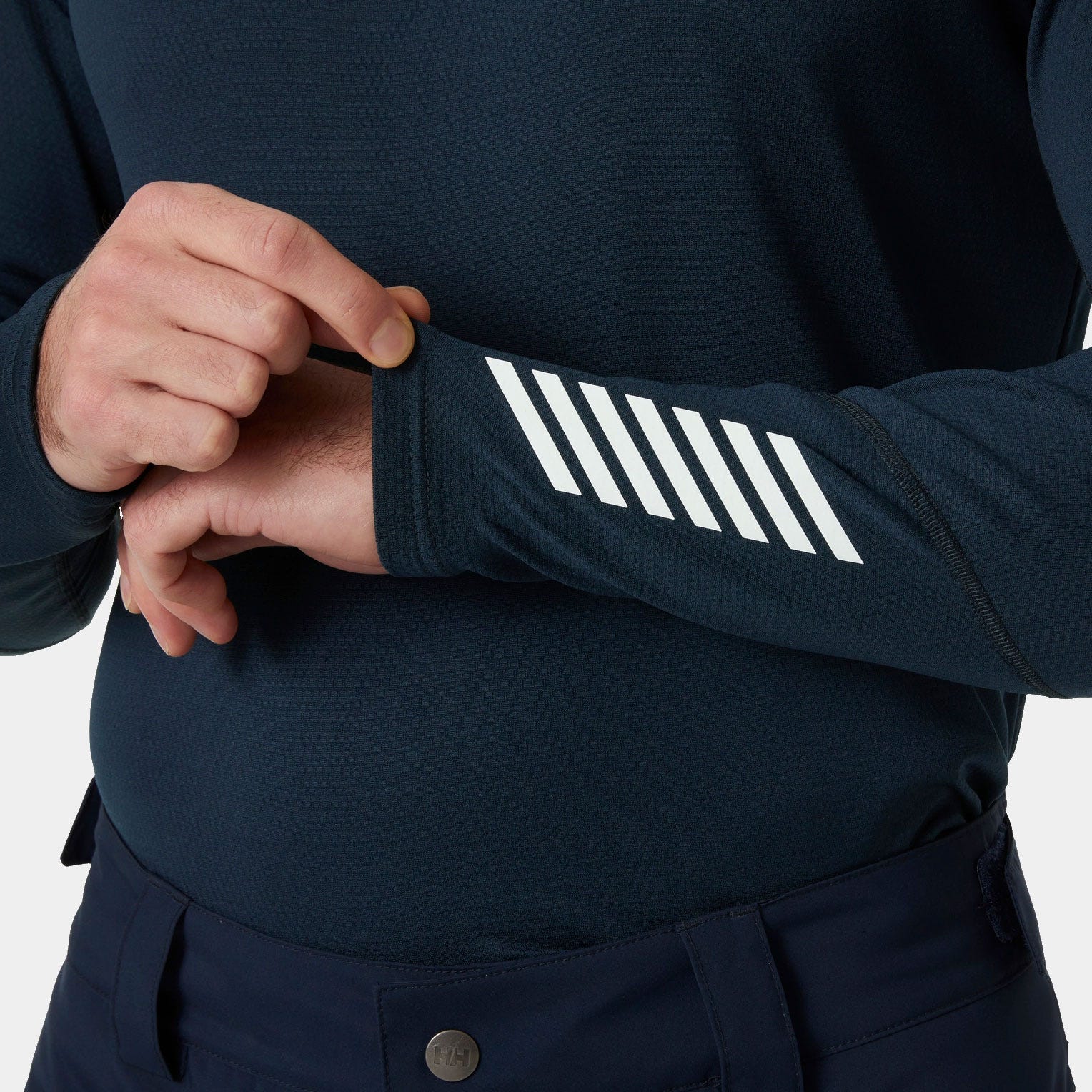 Helly Hansen Men's Lifa® Active Crew Base Layer - Blue - 2XL