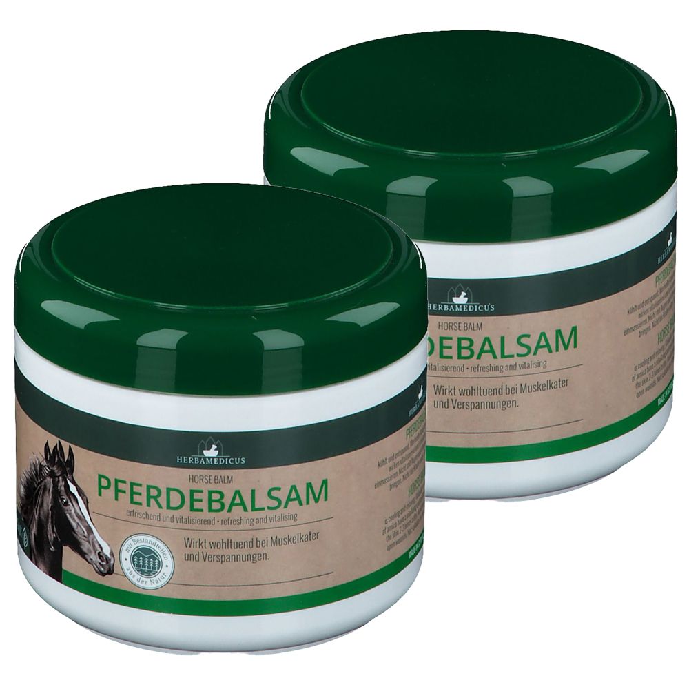 Pferdebalsam mit Kräuter-Extrakten 2x500 ml Balsam