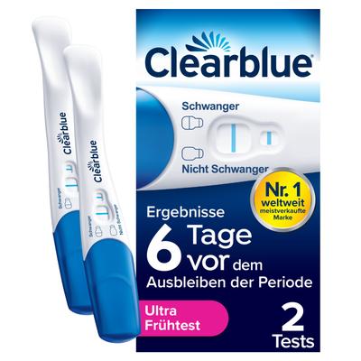 Clearblue Schwangerschaftstest frühe Erkennung 2 St Test