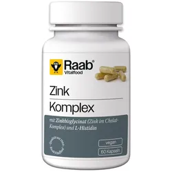 Raab Vitalfood Zink Komplex Kapseln 60 St