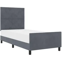 vidaXL, Boxspringbett, Everlee Diamond blocks design (90 x 200 cm)