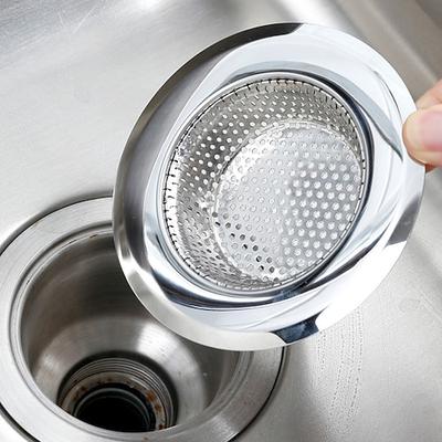 1pc Haushalt Edelstahl Küchenspüle Sieb Abfluss Metall Bad Abfall Bildschirm Werkzeug