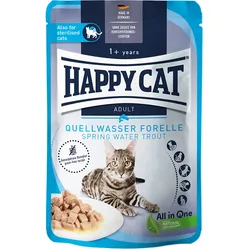 Happy Cat Pouch Culinary Quellwasser-Forelle 20x85 g