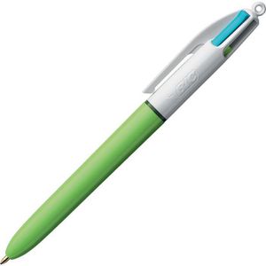 Bic Vierfarbkugelschreiber 4 Colours Fun, Schreibfarben türkisblau, lila, pink, grün