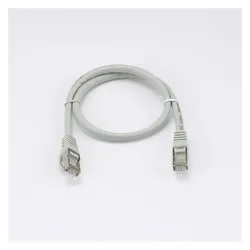 Helden C ble RJ45 Male/Male droit CAT7 S/FTP - Longueur 0.50M - Gris - en sachet (S/FTP, CAT7, 0.50 m), Netzwerkkabel