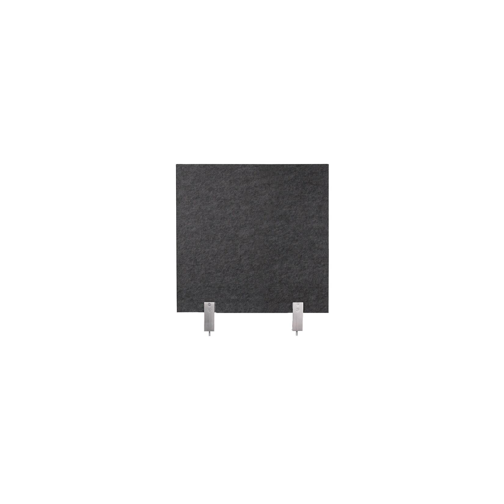 Schreibtisch-Set desktopz Klemme Farbe: anthrazit, Größe: 50x50x2,5cm