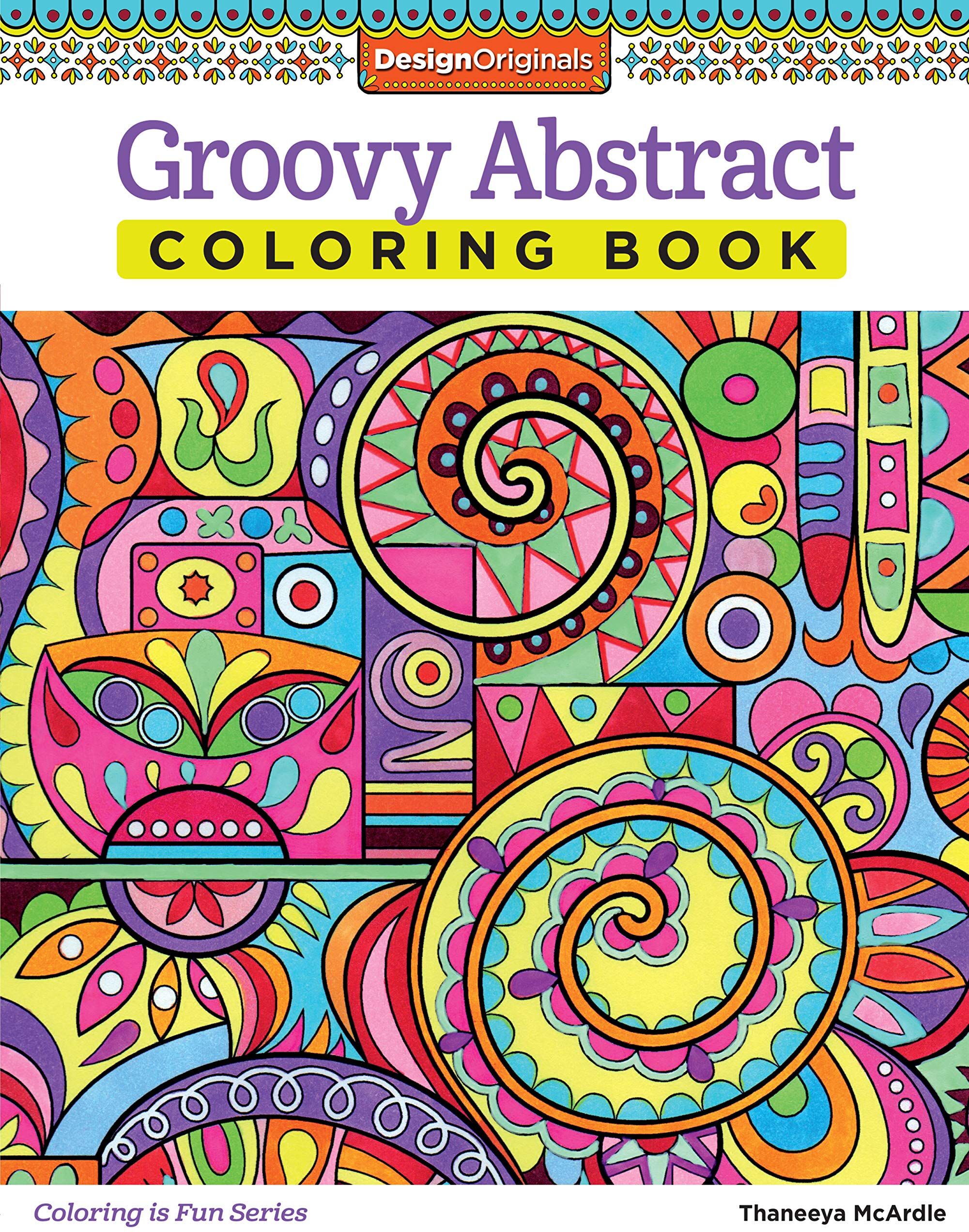 Groovy Abstract Coloring Book (Coloring Is Fun) - Preis vom 09.10.2026 07:28:09 h