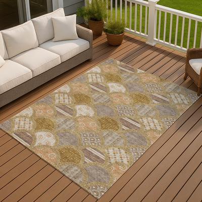 Addison Rugs Machine Washable Indoor/ Outdoor Mosaic Bayport Chantille Rug