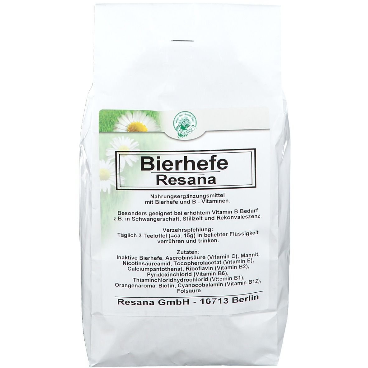 Bierhefe Resana 500 g Pulver