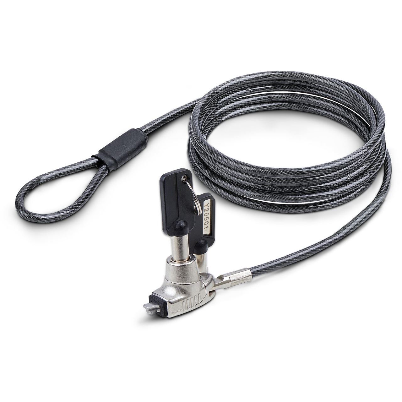 STARTECH NOBLE WEDGE CABLE LOCK 1.5M NOBLE WEDGE SLOT COMPATIBLE SNBLK-LAPTOP-LOCK