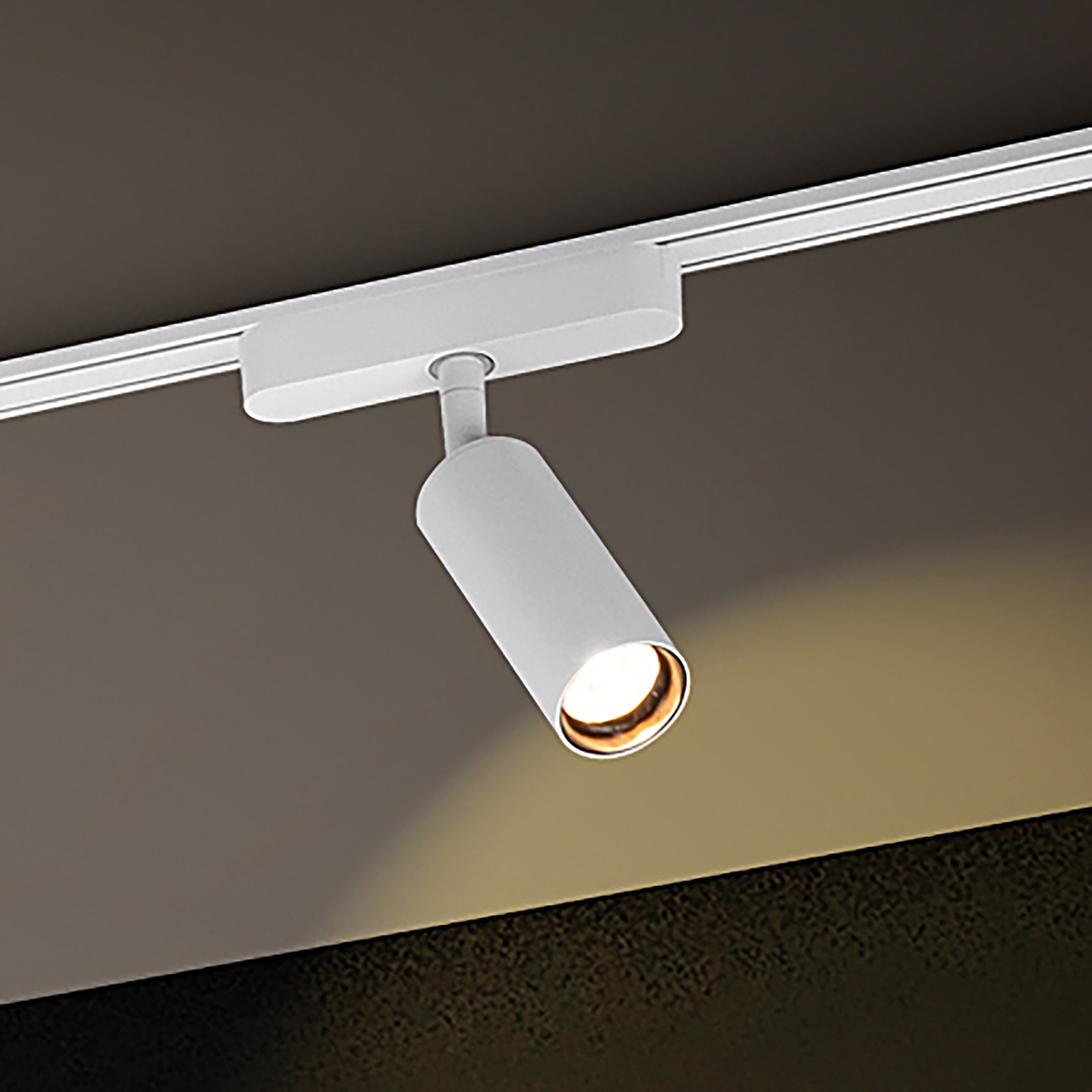 home24 LED-lichtbron Luxtrail type B Ø 4cm wit/wit