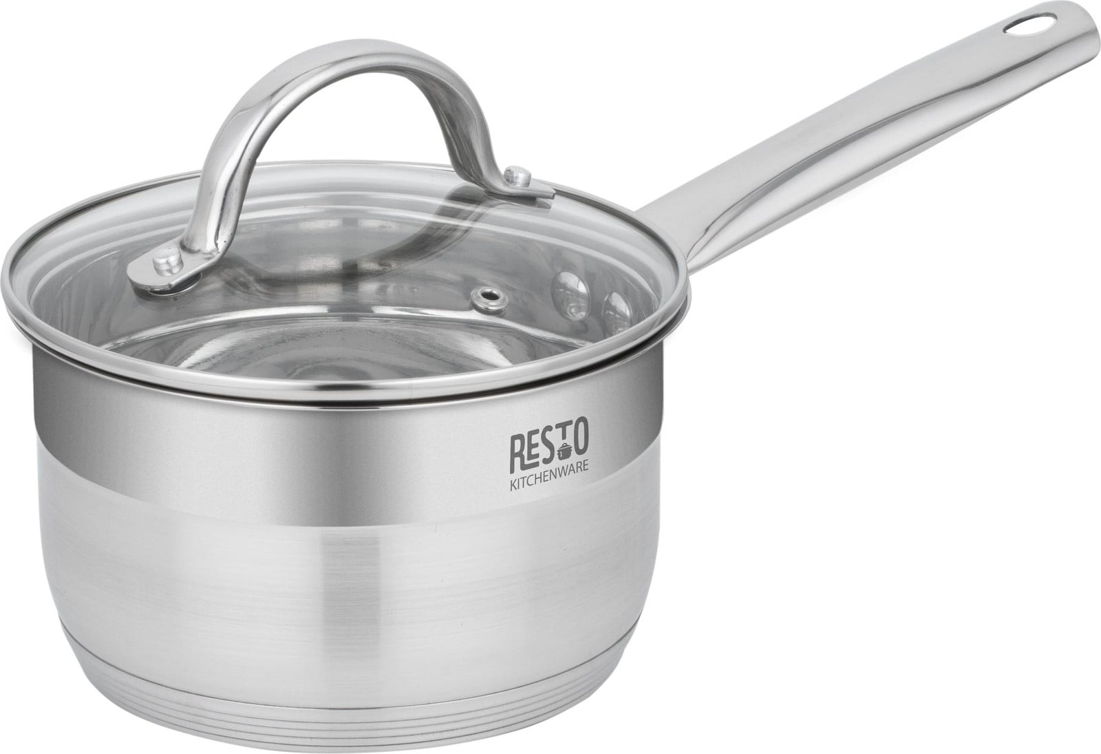 Resto Kitchenware 92101 Ronde Roestvrijstalen Kom, 1,9 liter