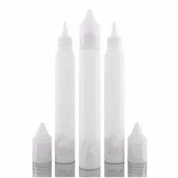 Unicorn Signature Flasche 30ml von Chubby Gorilla Transparent mit Schwarzer Kappe