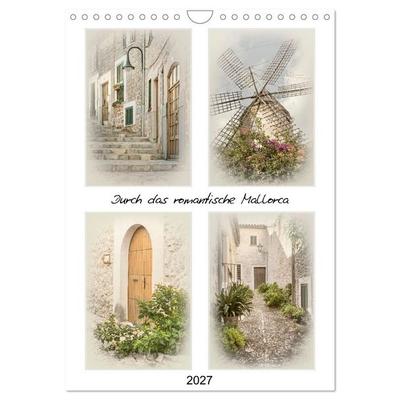 Durch das romantische Mallorca (Wandkalender 2027 DIN A4 hoch), CALVENDO Monatskalender