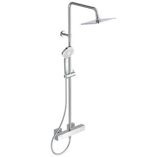 Ideal Standard Ceratherm C100 Square Douchesysteem A7540AA
