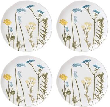 Lenox Wildflowers Accent Plates, Set of 4 White