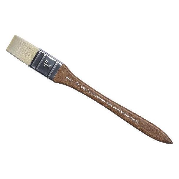 Winsor & Newton Artists' Oil Synthetic Hog Brush Glaze 1' (25.40 mm) (5010825)