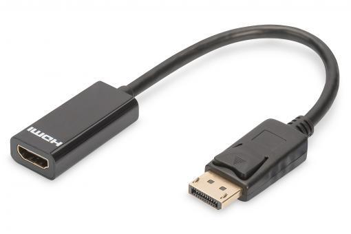 Digitus DisplayPort-Adapterkabel - DisplayPort / HDMI 0,15m AK-340400-001-S