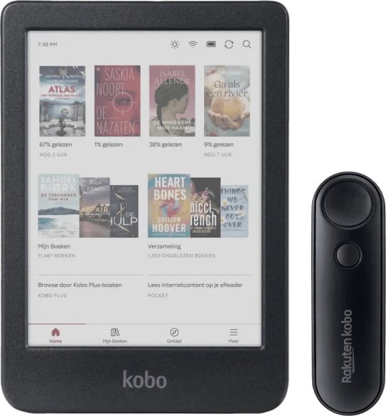 Kobo Clara Colour Zwart met Remote