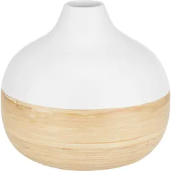 Vase Naturelle Weiß/Natur