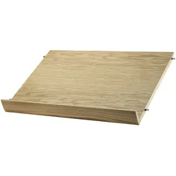 String System Zeitschriftenablage Holz 58/15/30 Eiche natur