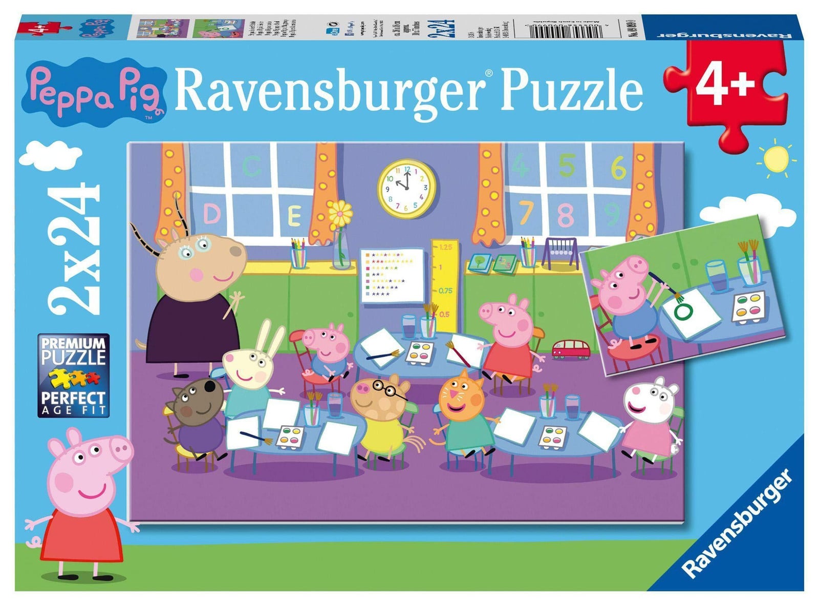 Ravensburger Peppa Pig Puzzel Peppa op school