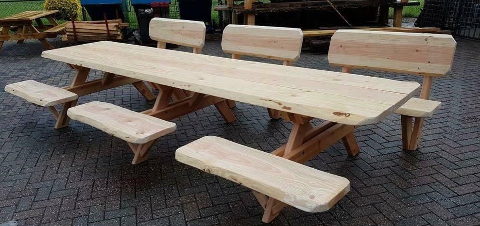 Picknickbank Douglasie Rustikal Individuell
