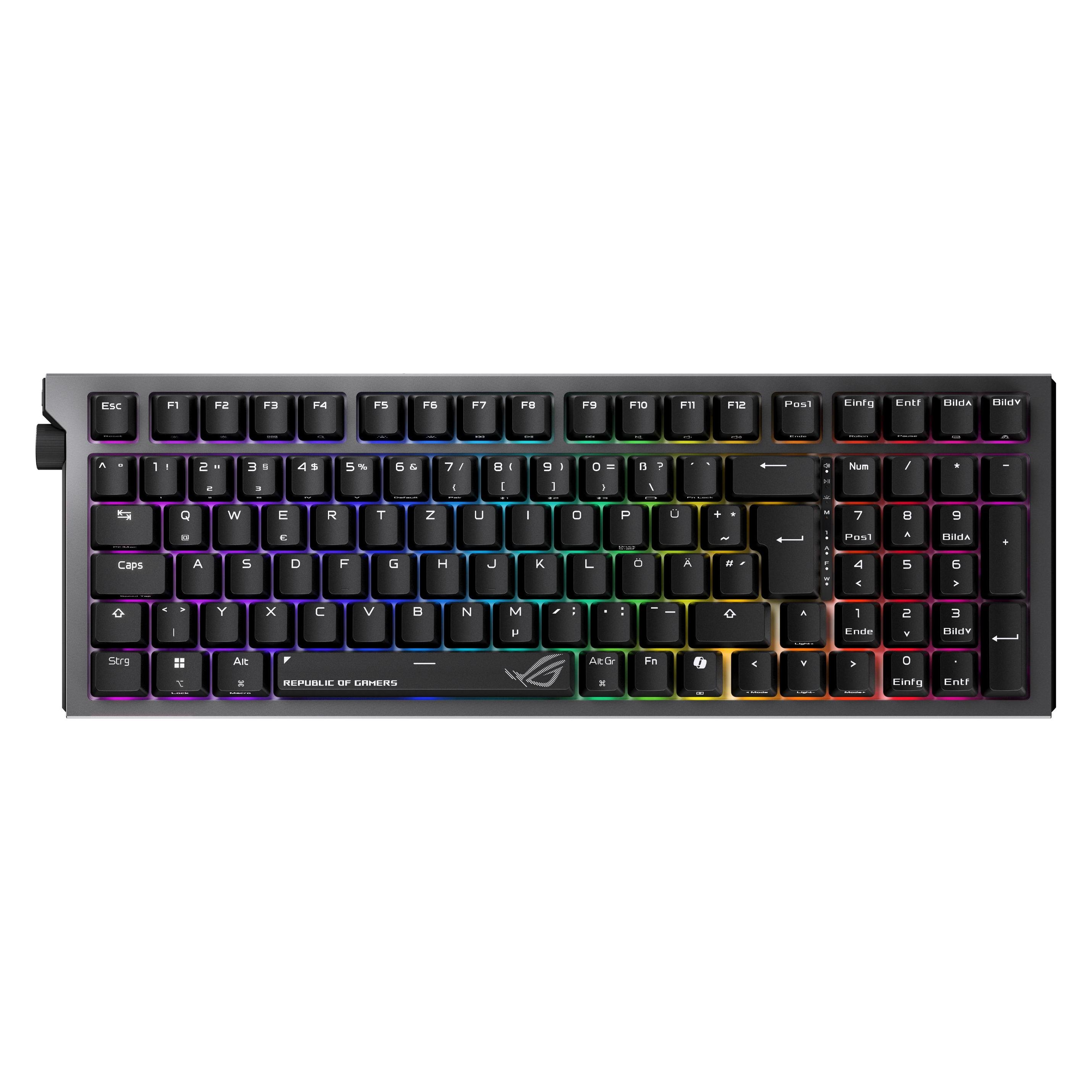 ASUS ROG Strix Morph 96 (DE, Kabelgebunden, Kabellos) (90MP04IF-BKDA03)
