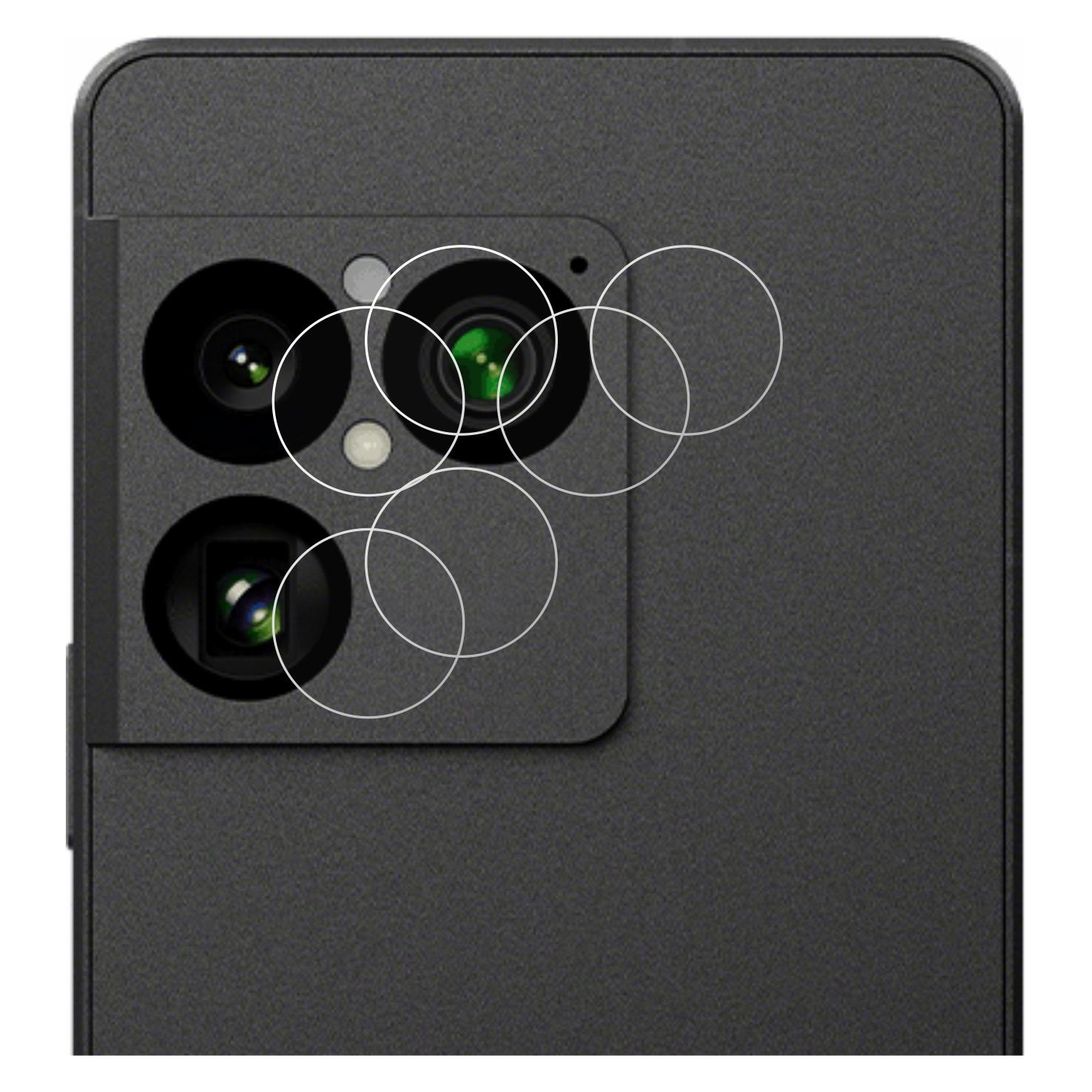 ScreenLeaf Schutzfolie für Sony Xperia 1 VIII (NUR Kameraschutz) Displayschutz Display Schutz Folie Klar (2 Stk., Sony Xperia 1 VII) (6164393)