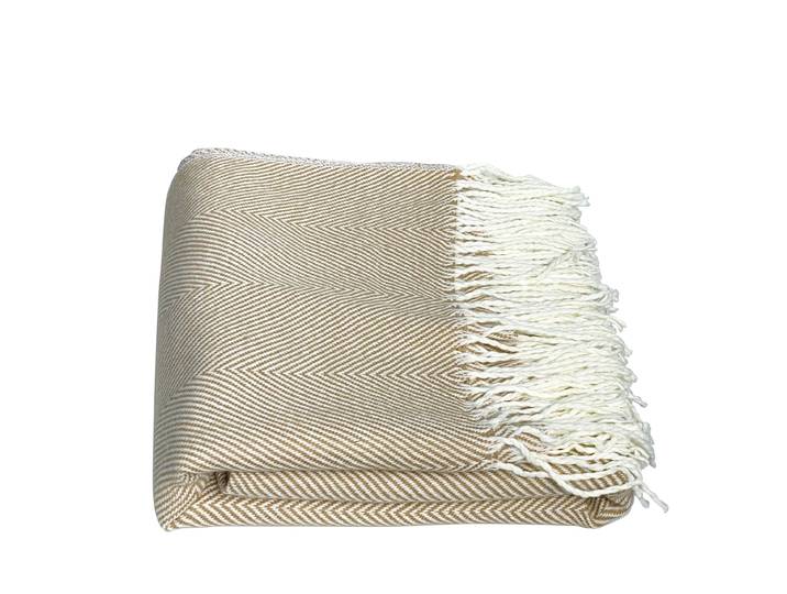 Kuscheldecke SASHA 130 x 170 cm beige