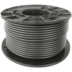 Kerbl Erdkabel 25 m mit verzinnten Kupferleiter schwarz - 44630 - schwarz
