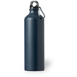 2x Marineblaue Aluminiumflasche 800 ml