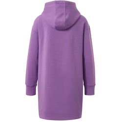 Tchibo - Langes Kapuzensweatshirt - Damen - Gr. S - lila