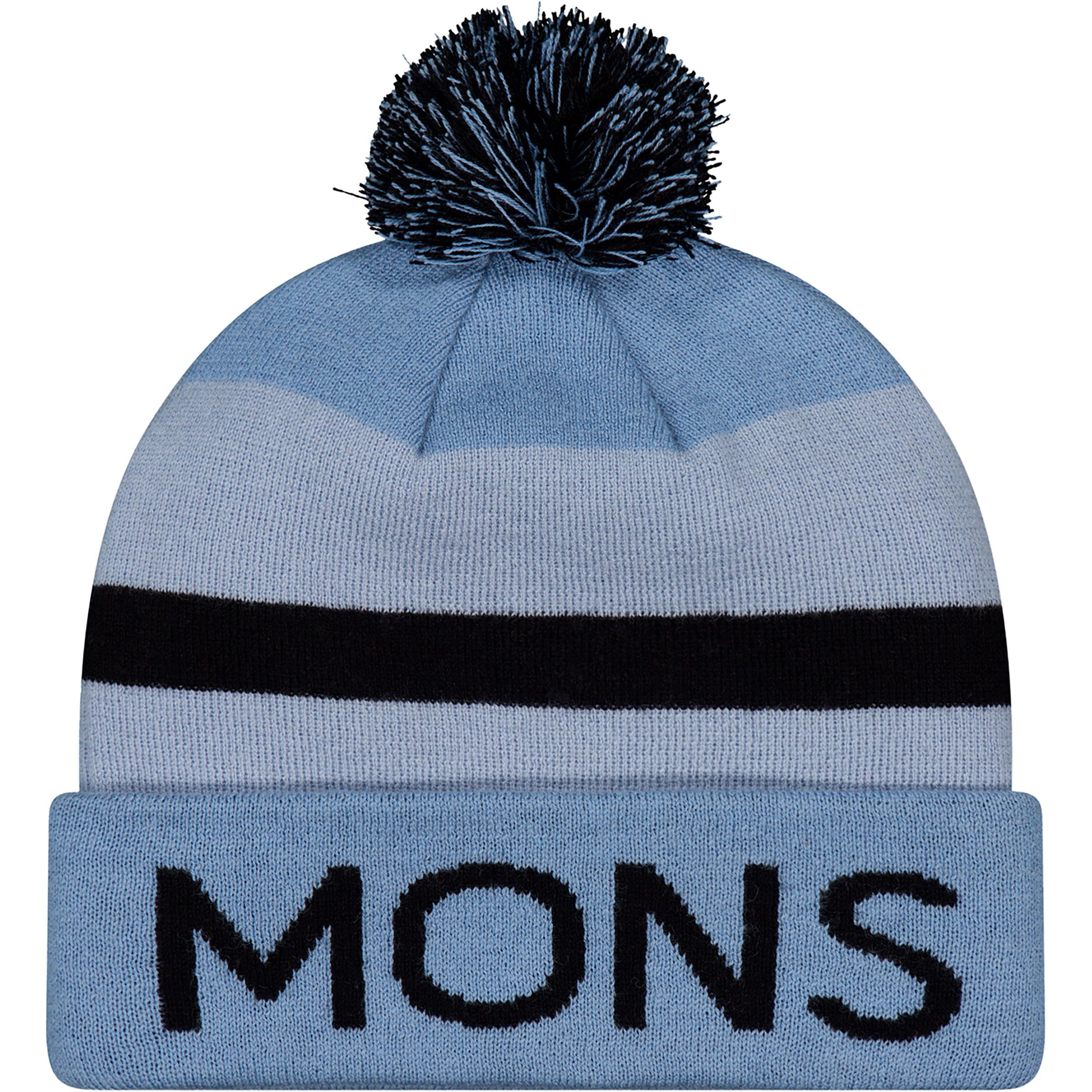 Mons Royale McCloud Merino Pom Pom Mützen & Beanies blau Lifestyle Atmungsaktiv Merinowolle