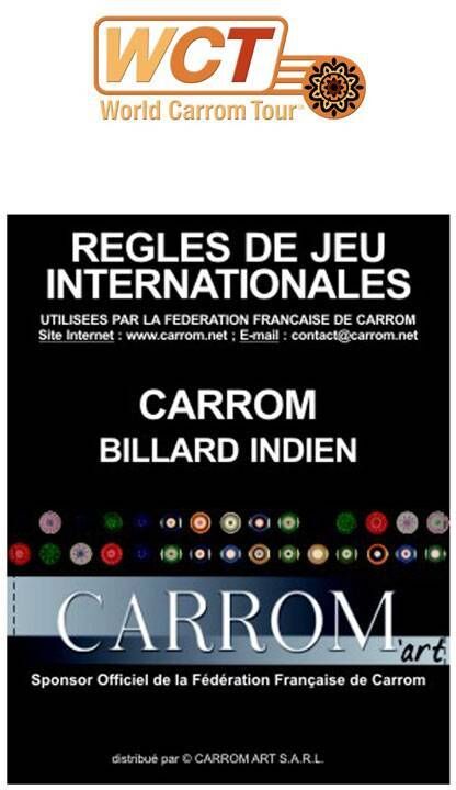 ART Règles de Jeu Internationales : Carrom