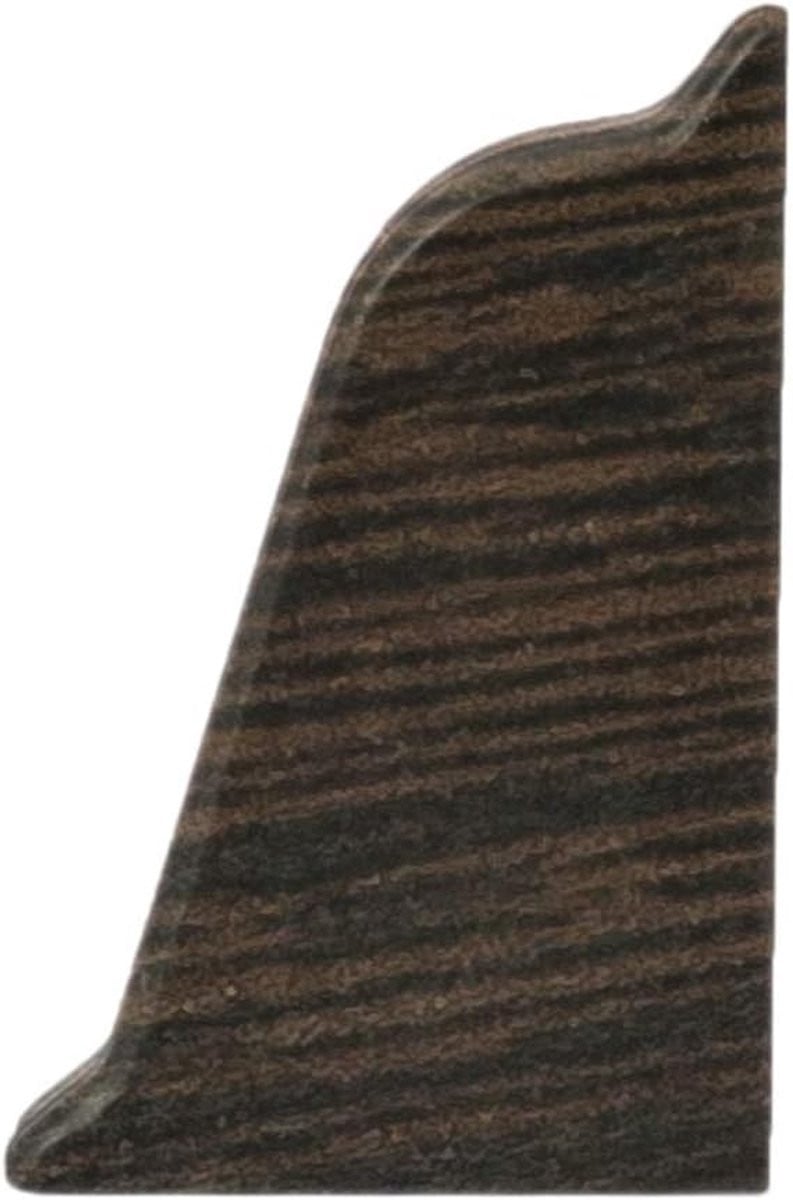 Hoekprofiel Eindstuk Keukenstrip Afdekprofiel Wenge 38 x 25 mm