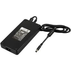 Dell AC Adapter, 240W, 19.5V, 3 (240 W), Notebook Netzteil, Schwarz