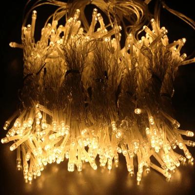 Uplift Picks Flexible Battery Operated Icicle Fairy Lights For Festive Decorating Anywhere Easily warm White 3mx3m