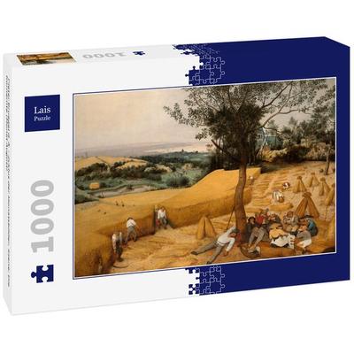 Lais Puzzle Pieter Bruegel d. Ä. - Zyklus der Monatsbilder, Szene: Die Kornernte (Monat August) 1000 Teile